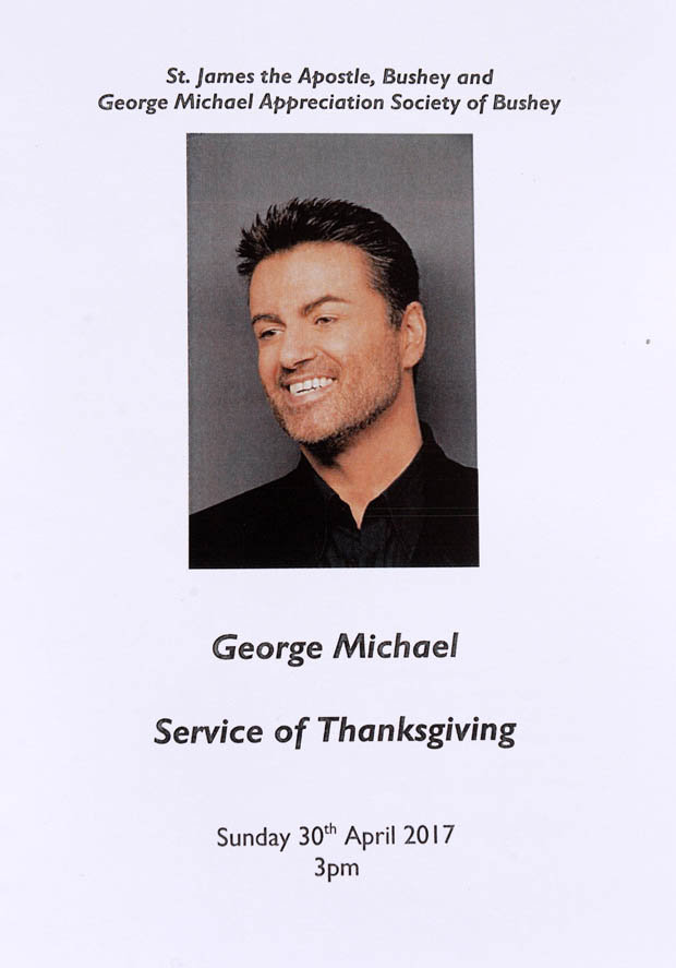 George Michael Service of Thanksgiving