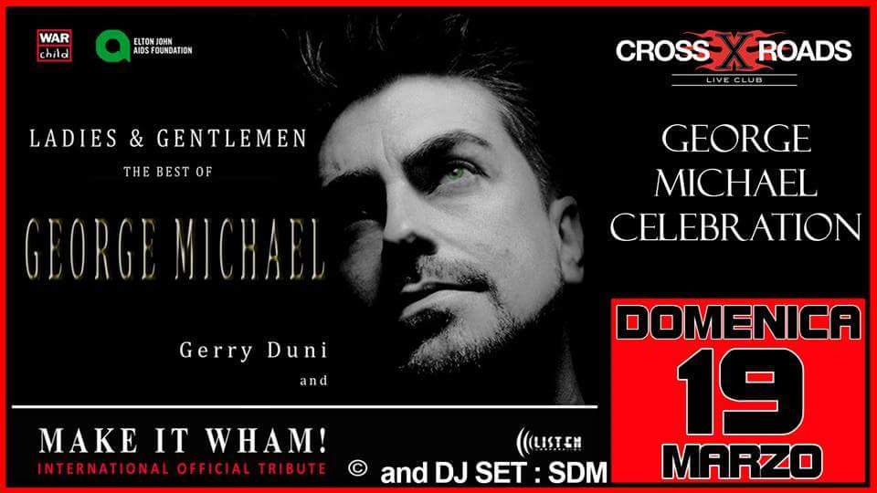 gerry duni tribute to george michael in rome