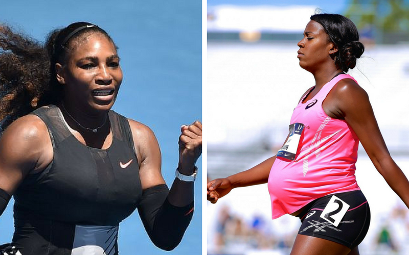FEMALE ATHLETES WHO COMPETED WHILE PREGNANT