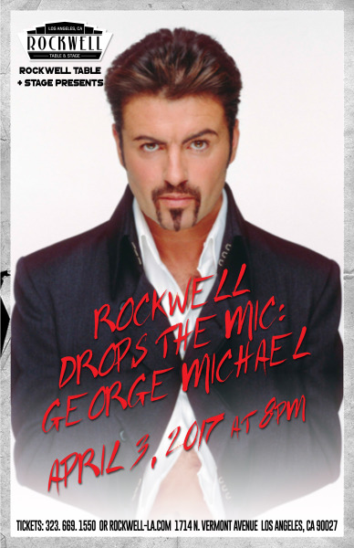 George Michael Tribute With Rockwell Drops the Mic